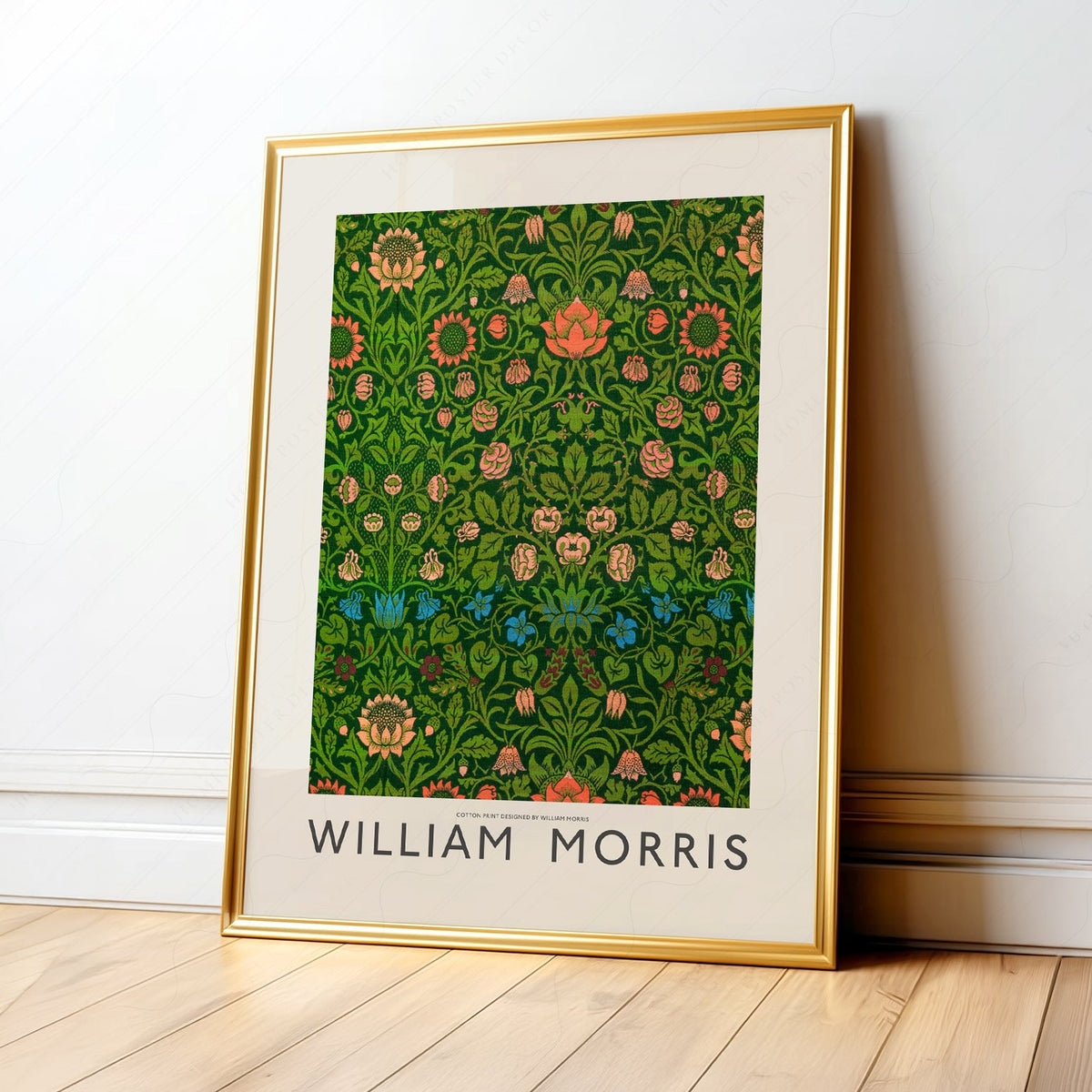 William Morris Violet and Columbine Art Print – Botanical Wall Decor