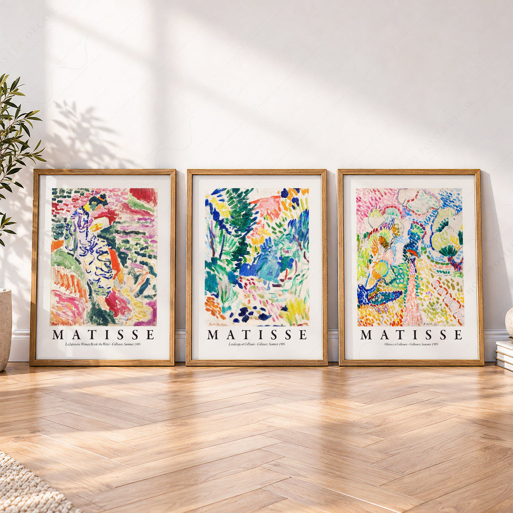 Henri Matisse Collioure Set of 3 Prints – Museum Gallery Wall Art