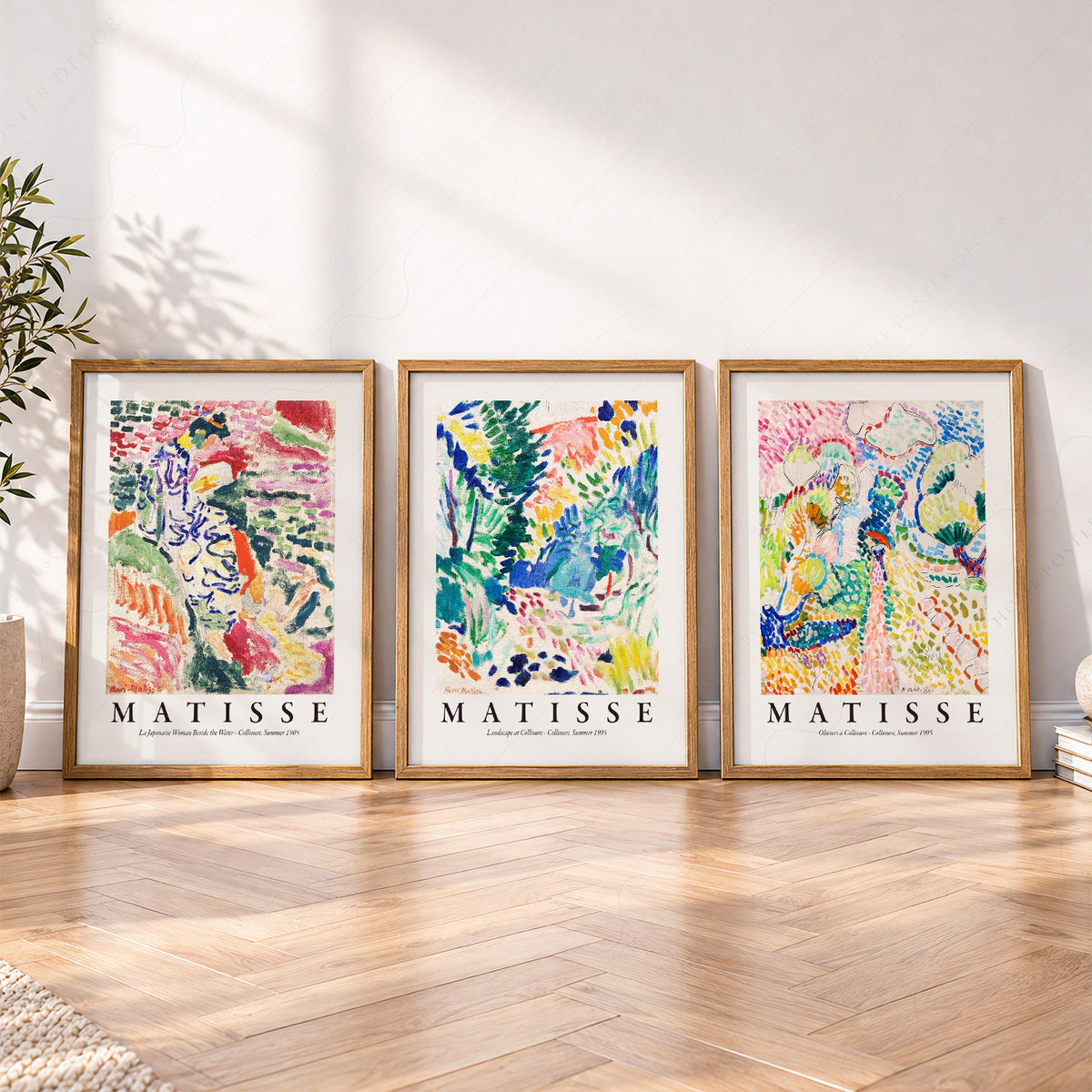 Henri Matisse Collioure Set of 3 Prints – Museum Gallery Wall Art