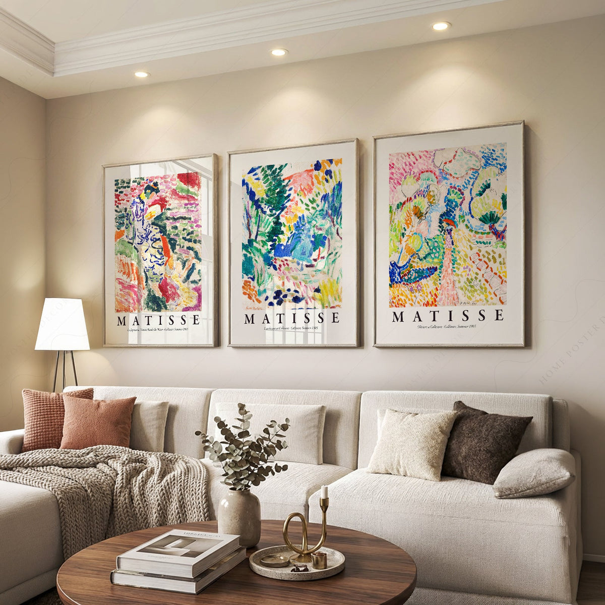 Henri Matisse Collioure Set of 3 Prints – Museum Gallery Wall Art