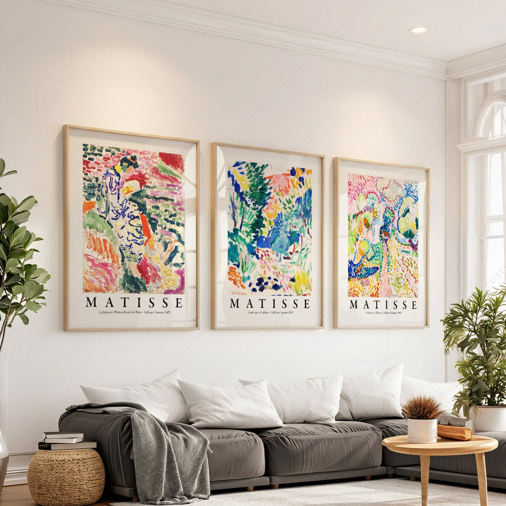 Henri Matisse Collioure Set of 3 Prints – Museum Gallery Wall Art
