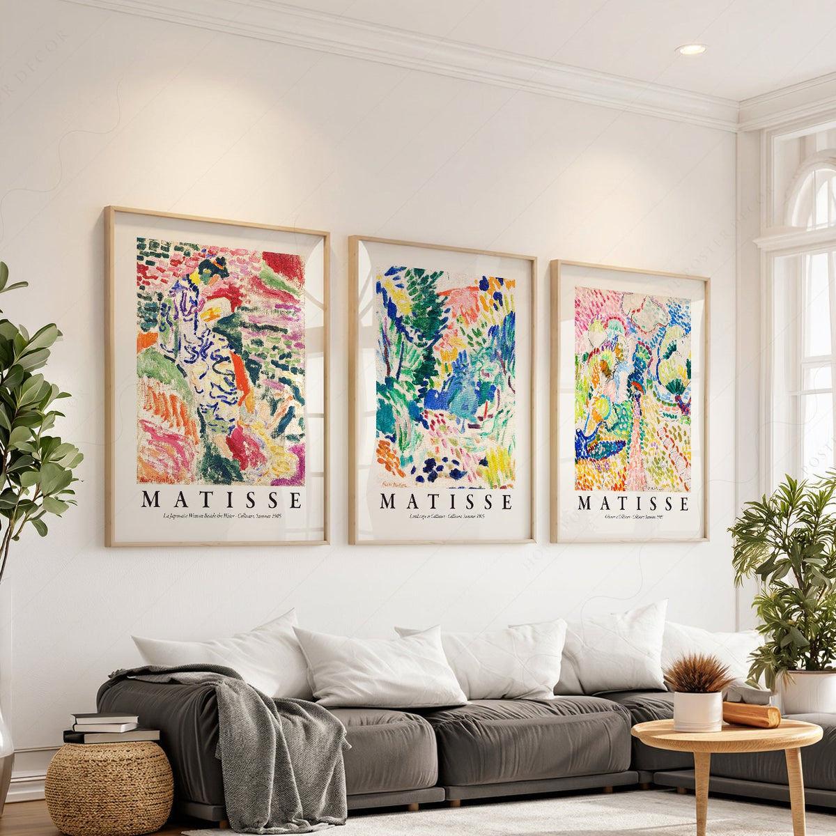 Henri Matisse Collioure Set of 3 Prints – Museum Gallery Wall Art