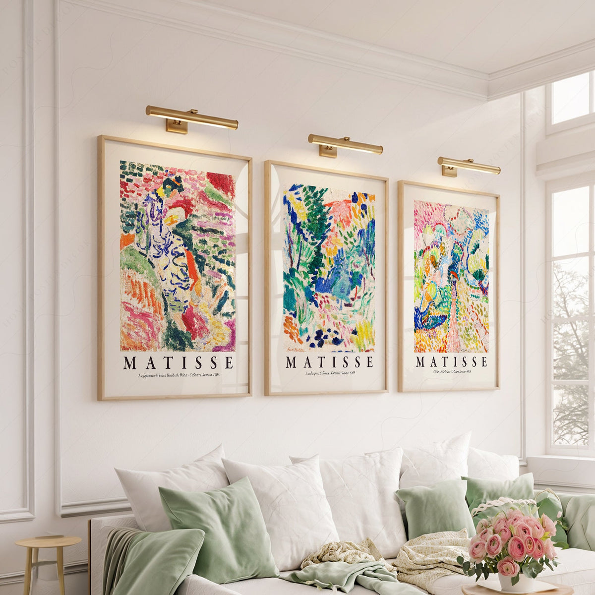 Henri Matisse Collioure Set of 3 Prints – Museum Gallery Wall Art