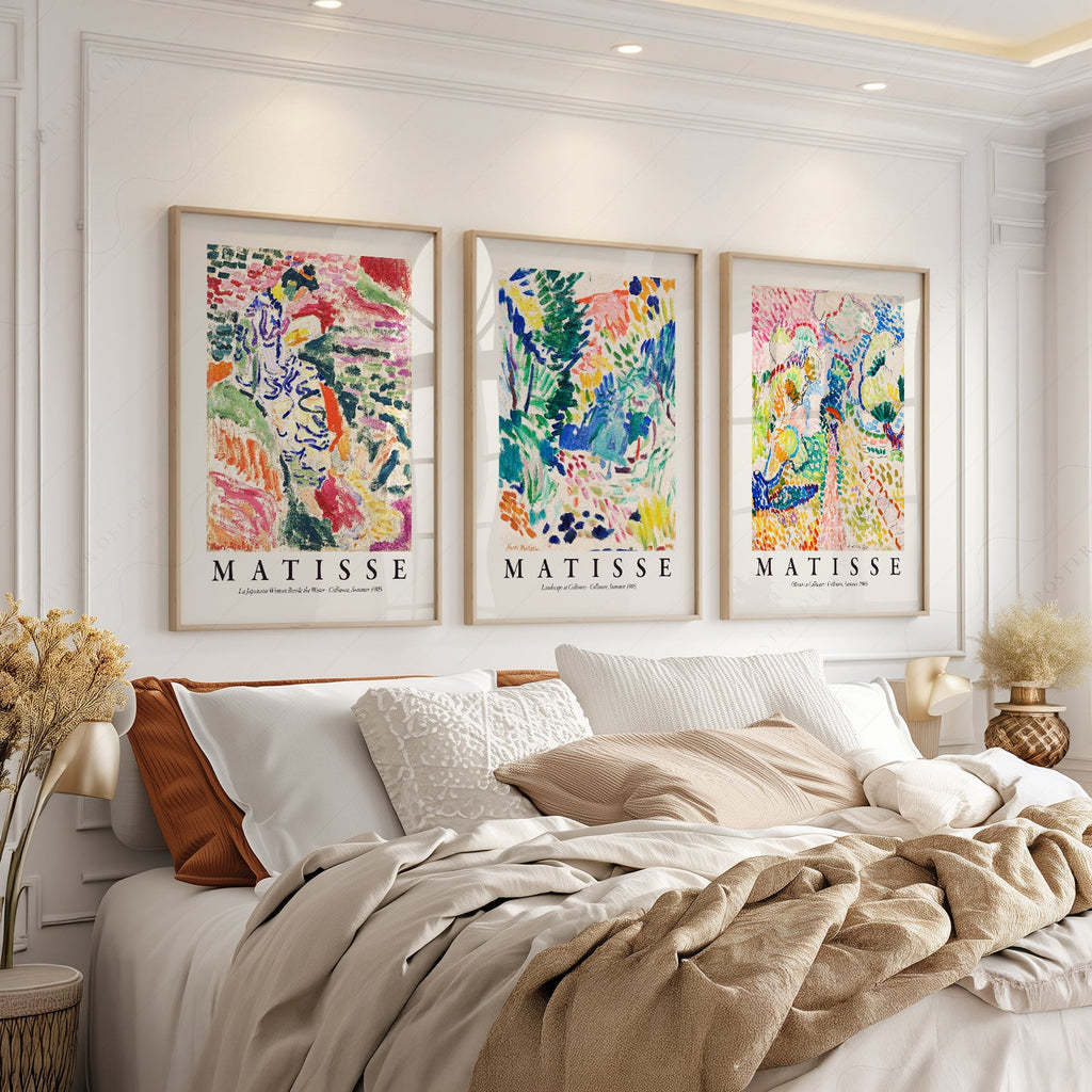 Henri Matisse Collioure Set of 3 Prints – Museum Gallery Wall Art