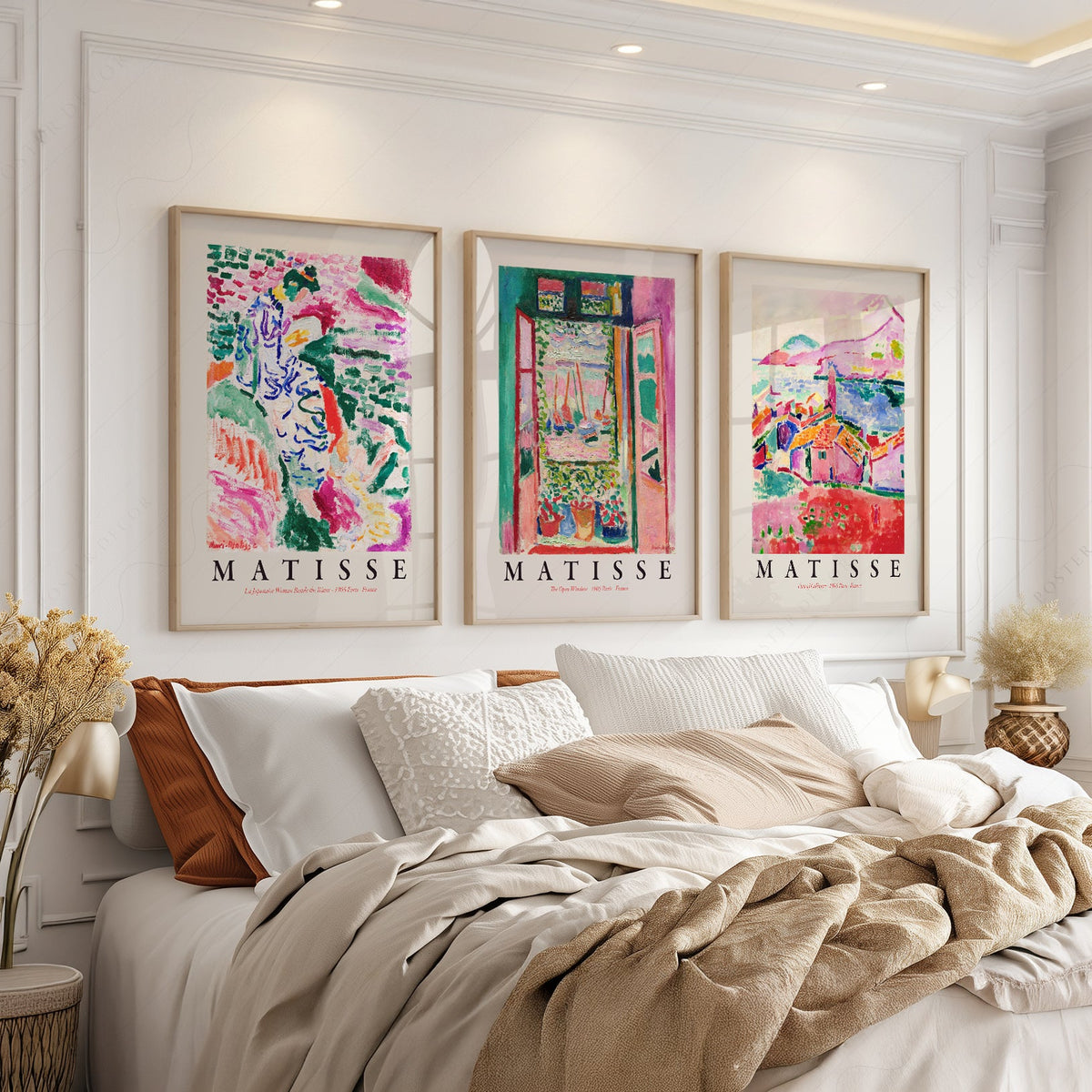 Ensemble de 3 estampes Henri Matisse Gallery Wall – Collection d'affiches d'art de musée