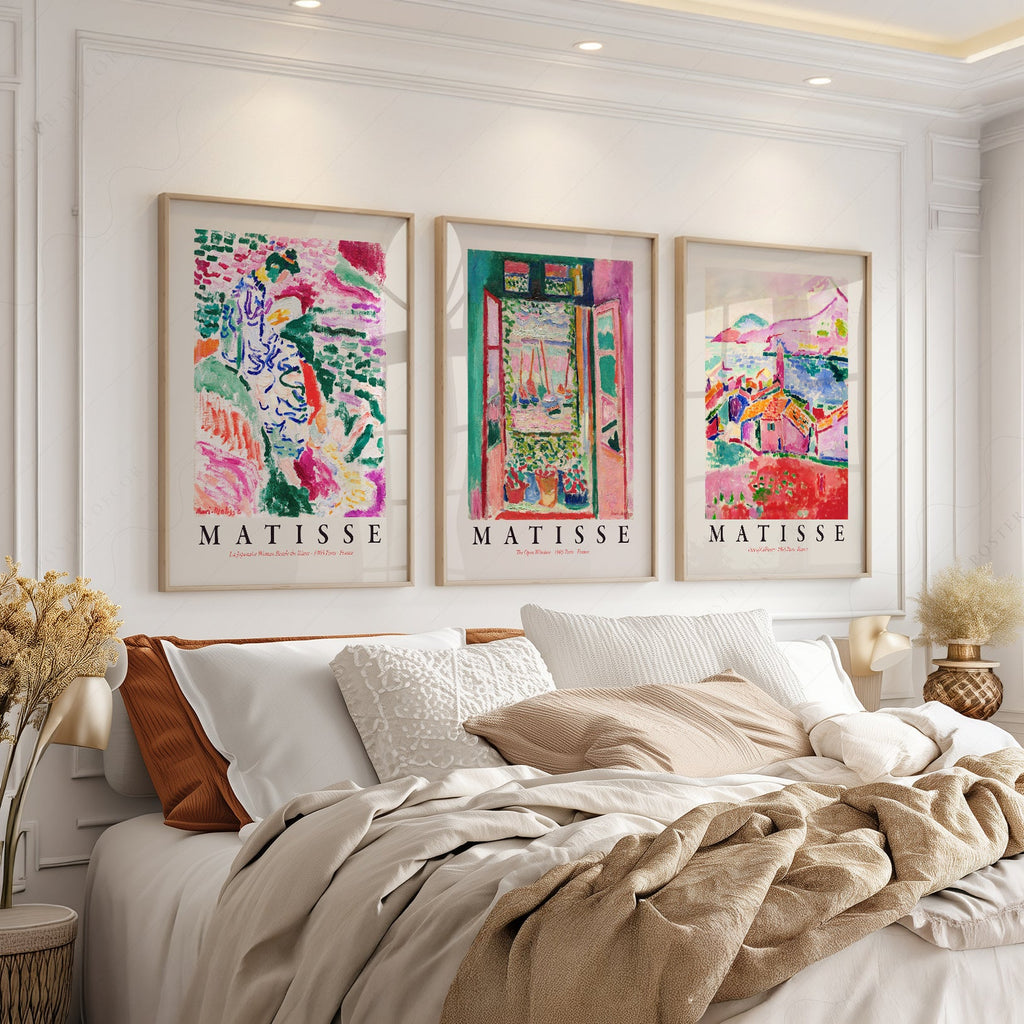 Ensemble de 3 estampes Henri Matisse Gallery Wall – Collection d'affiches d'art de musée