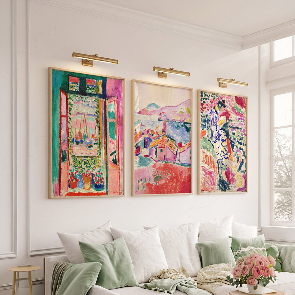 Henri Matisse Gallery Wall Set of 3 Prints – Museum Art Collection Poster