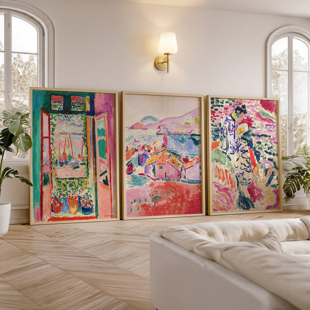 Henri Matisse Gallery Wall Set of 3 Prints – Museum Art Collection Poster
