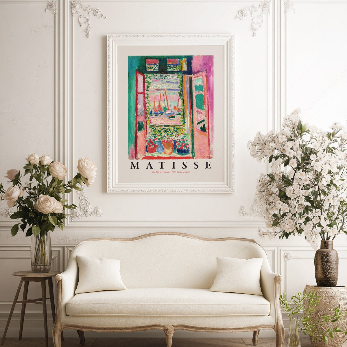 Henri Matisse The Open Window Art Print – Museum Wall Art Poster