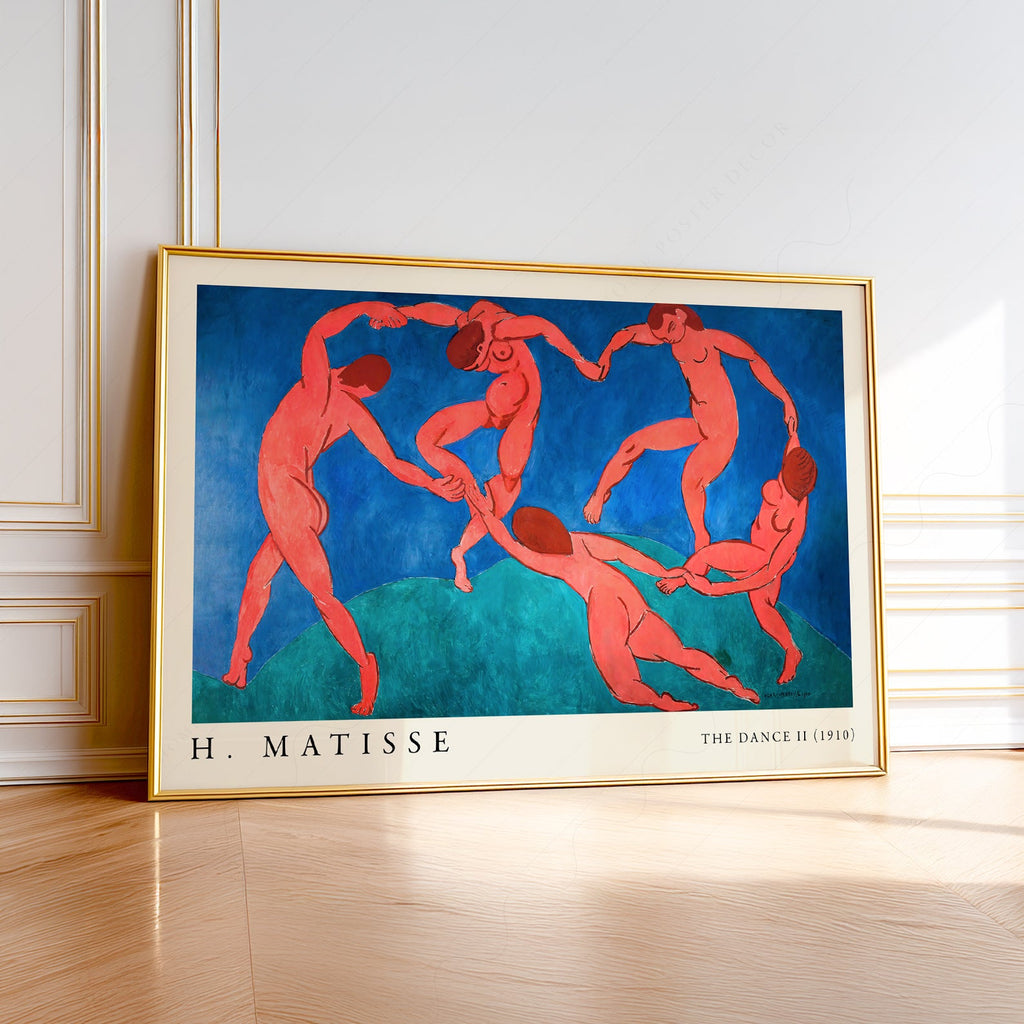 Henri Matisse The Dance II Art Print – Museum Wall Art Poster
