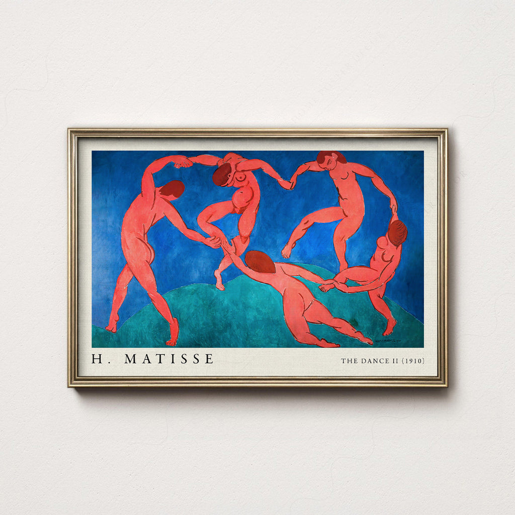 Henri Matisse The Dance II Art Print – Museum Wall Art Poster