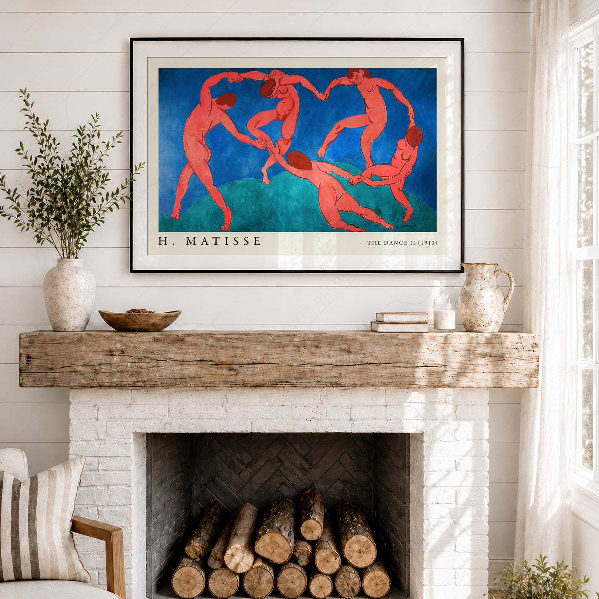 Henri Matisse The Dance II Art Print – Museum Wall Art Poster