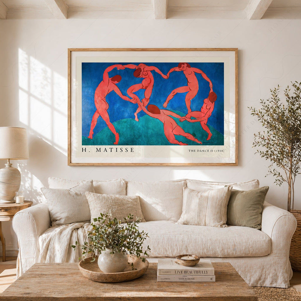 Henri Matisse The Dance II Art Print – Museum Wall Art Poster