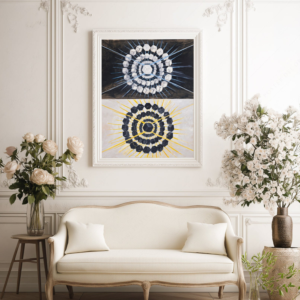 Hilma af Klint Swan Print – Abstract Geometric Wall Art Poster