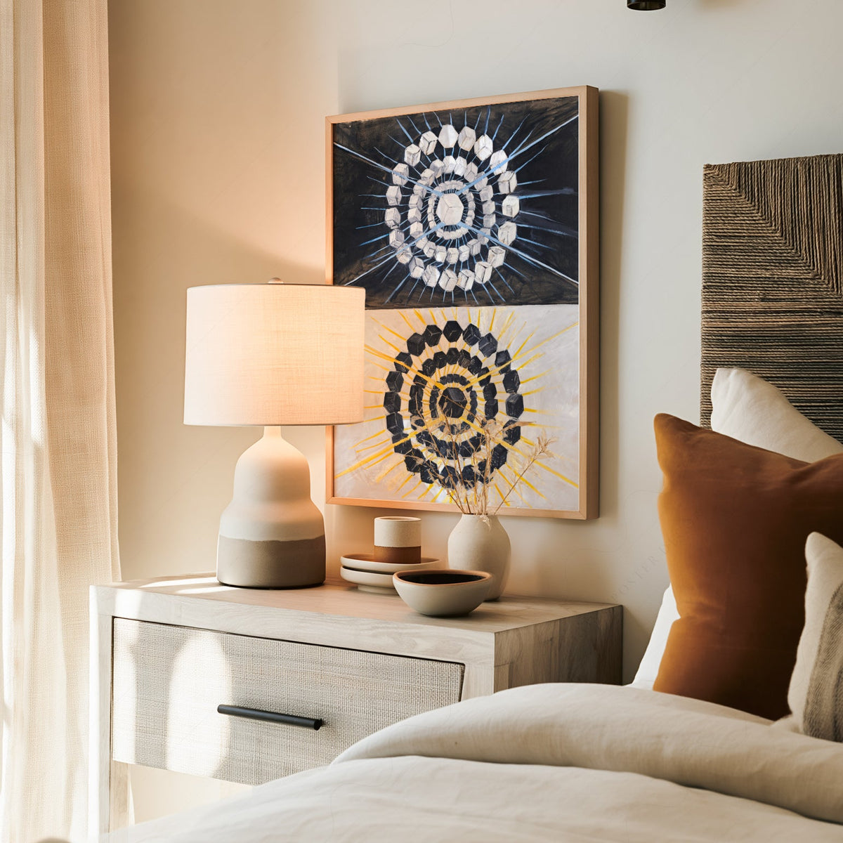 Hilma af Klint Swan Print – Abstract Geometric Wall Art Poster