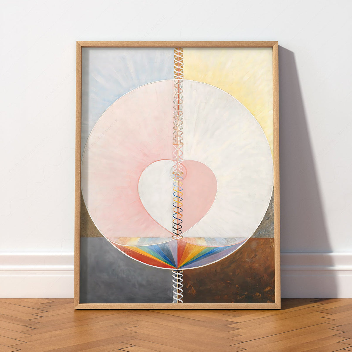 Hilma af Klint What a Human Being Is Art Print – Abstract Wall Art