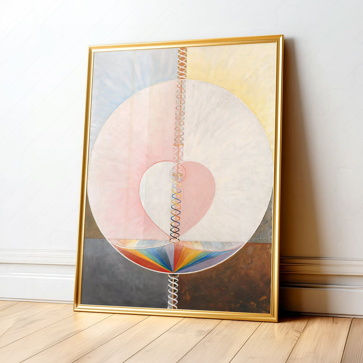 Hilma af Klint What a Human Being Is Art Print – Abstract Wall Art