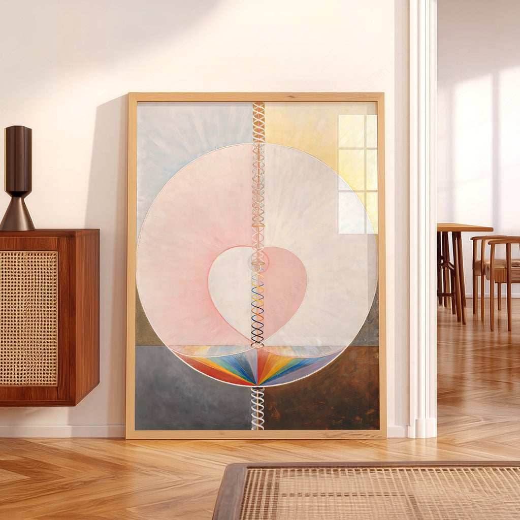 Hilma af Klint What a Human Being Is Art Print – Abstract Wall Art