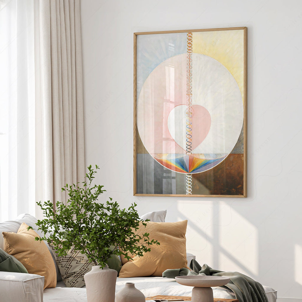 Hilma af Klint What a Human Being Is Art Print – Abstract Wall Art