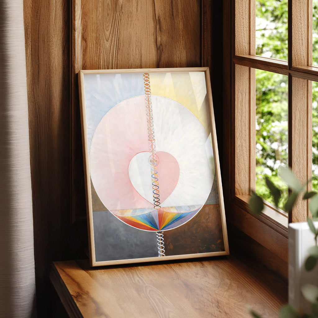 Hilma af Klint What a Human Being Is Art Print – Abstract Wall Art