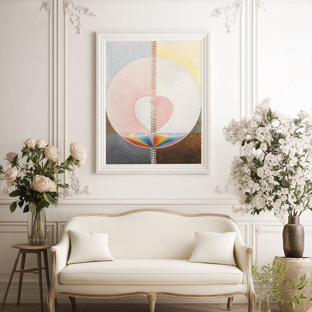 Hilma af Klint What a Human Being Is Art Print – Abstract Wall Art