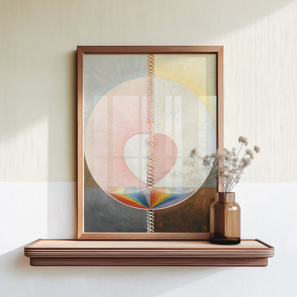 Hilma af Klint What a Human Being Is Art Print – Abstract Wall Art