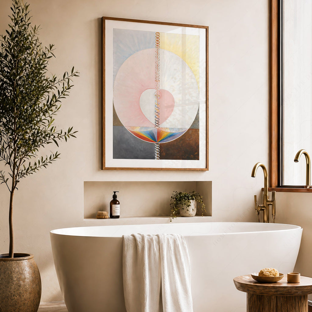 Hilma af Klint What a Human Being Is Art Print – Abstract Wall Art