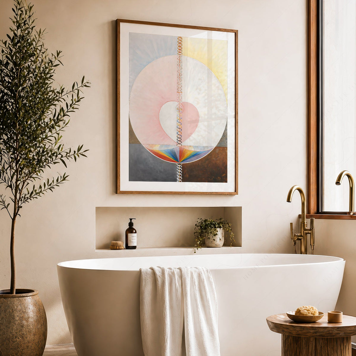 Hilma af Klint What a Human Being Is Art Print – Abstract Wall Art