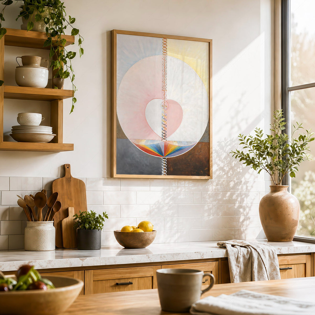 Hilma af Klint What a Human Being Is Art Print – Abstract Wall Art