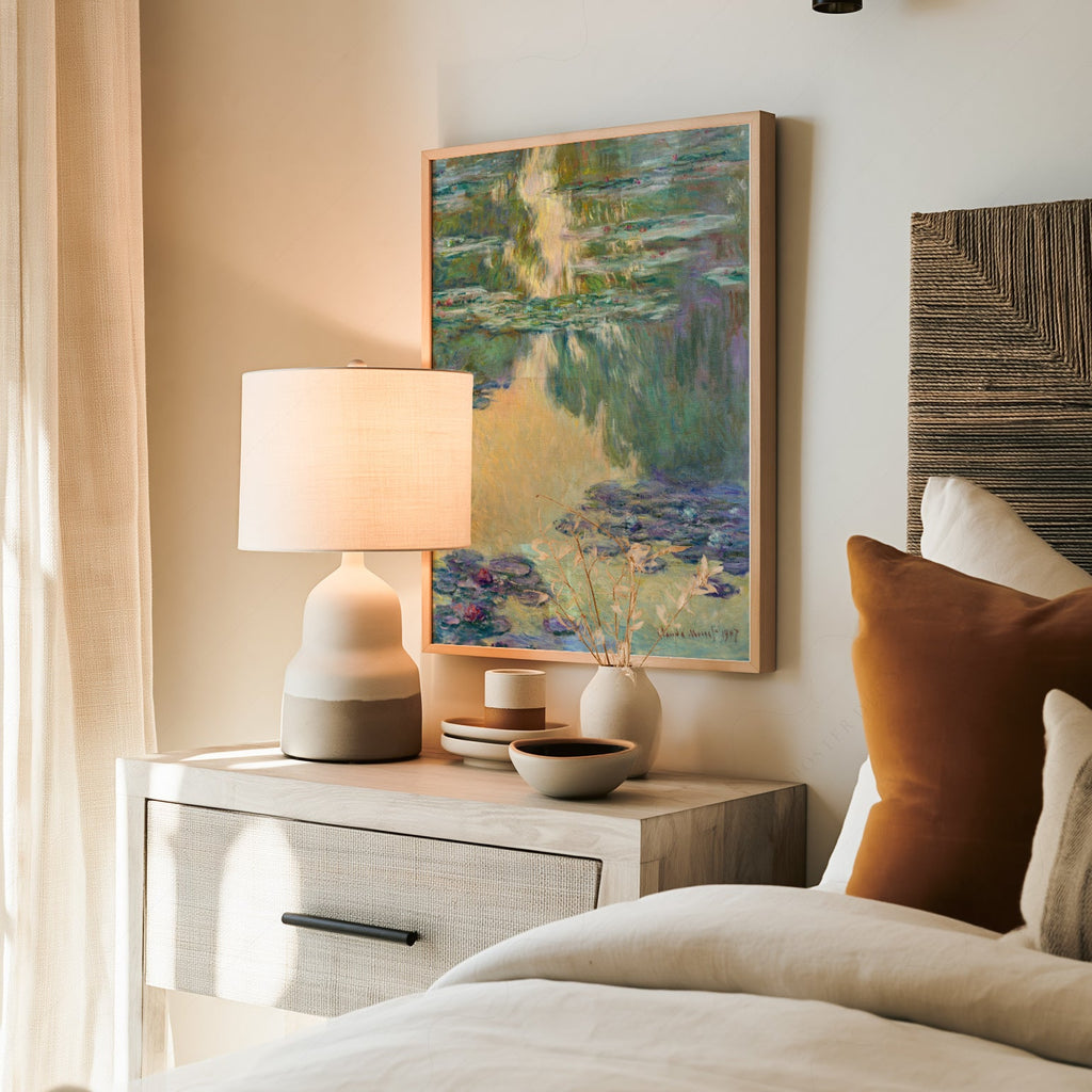 Claude Monet Water Lilies Art Print – Impressionist Poster Wall Decor