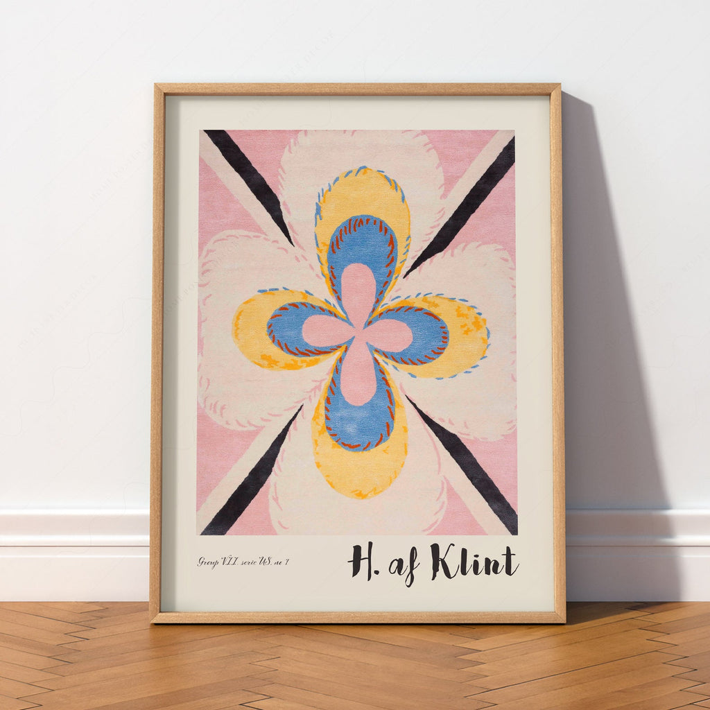 Hilma af Klint Group VII No 7 Art Print – Abstract Spiritual Wall Art 7