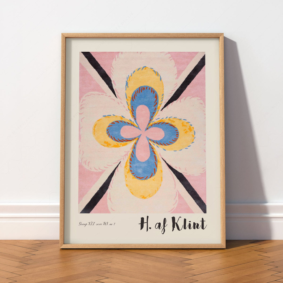 Hilma af Klint Group VII No 7 Art Print – Abstract Spiritual Wall Art 7