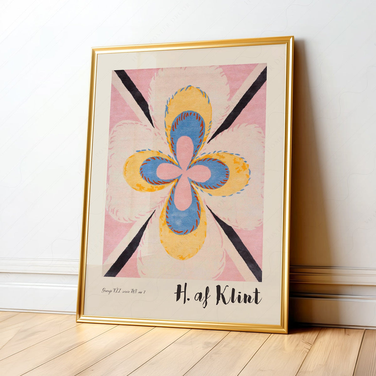 Hilma af Klint Group VII No 7 Art Print – Abstract Spiritual Wall Art 7