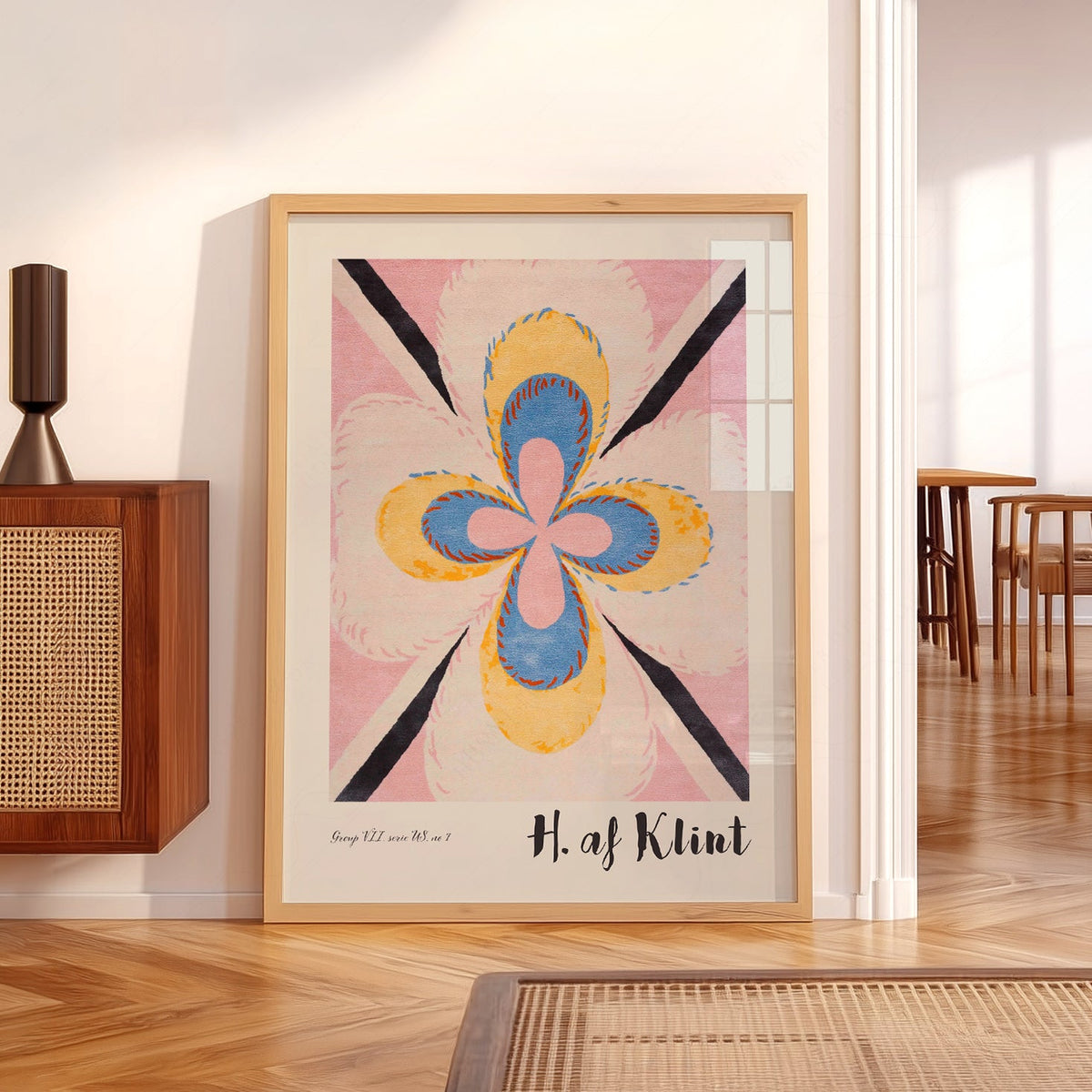 Hilma af Klint Group VII No 7 Art Print – Abstract Spiritual Wall Art 7