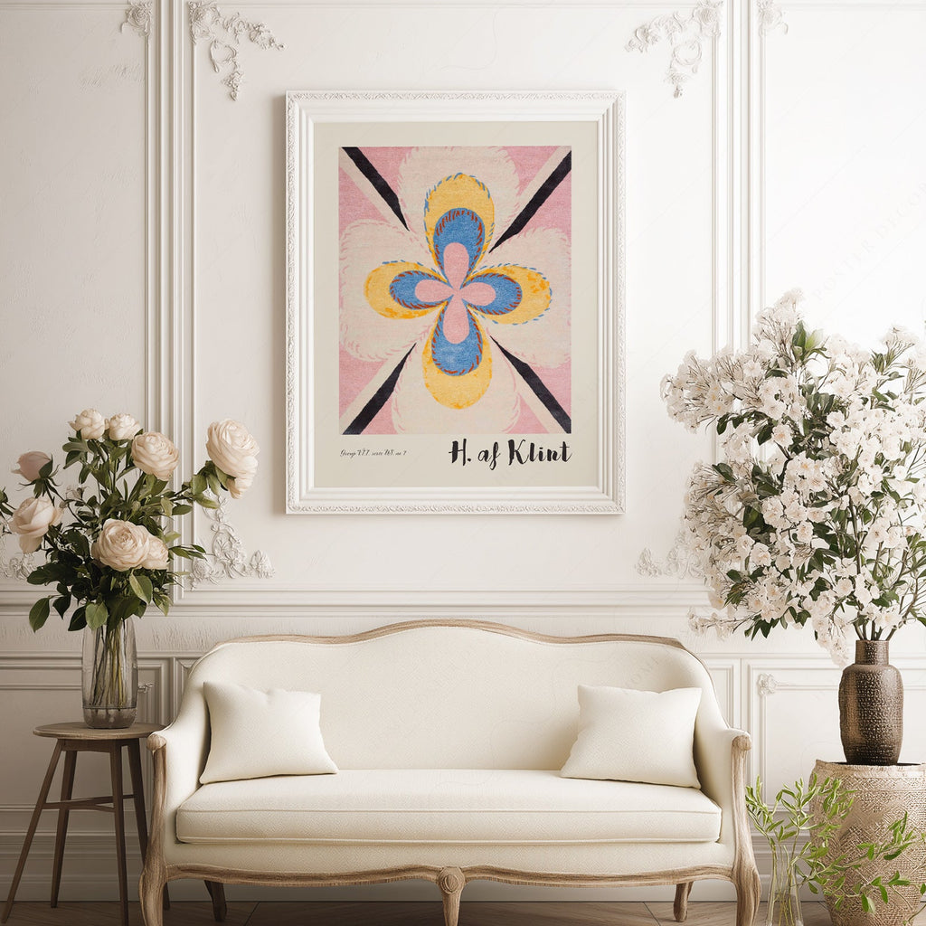 Hilma af Klint Group VII No 7 Art Print – Abstract Spiritual Wall Art 7