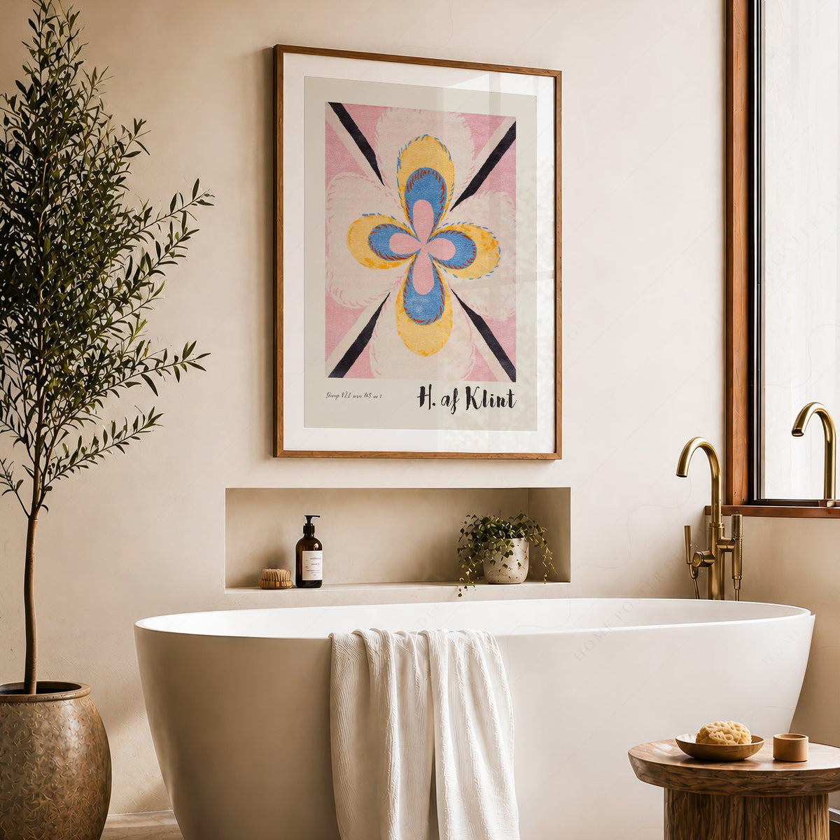 Hilma af Klint Group VII No 7 Art Print – Abstract Spiritual Wall Art 7