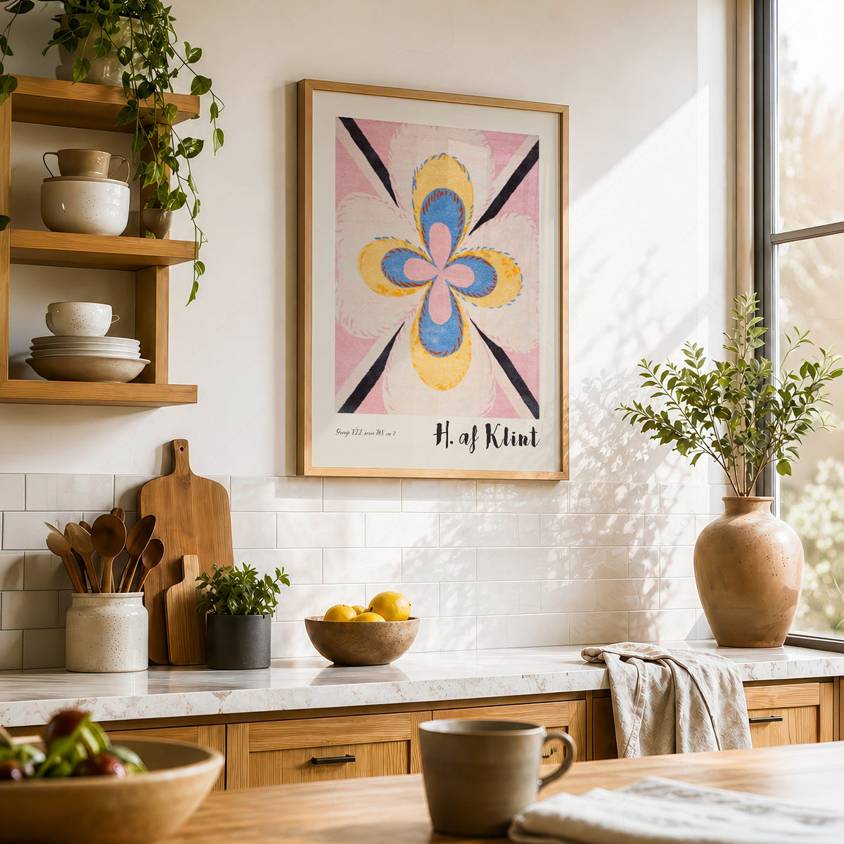 Hilma af Klint Group VII No 7 Art Print – Abstract Spiritual Wall Art 7