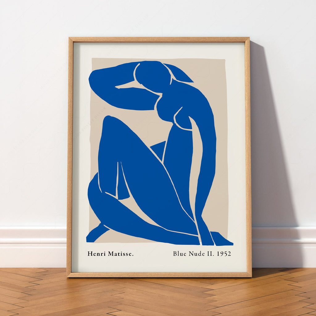 Henri Matisse Blue Nude II Art Print – Modern Wall Art Poster