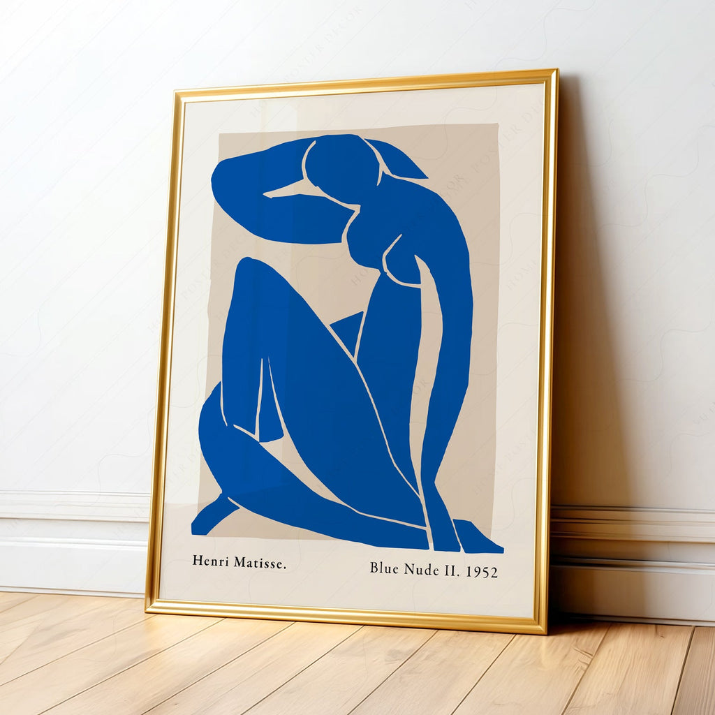 Henri Matisse Blue Nude II Art Print – Modern Wall Art Poster