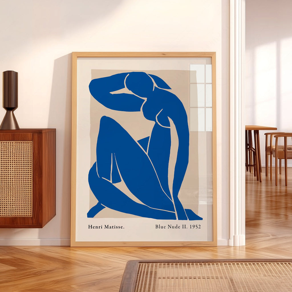 Henri Matisse Blue Nude II Art Print – Modern Wall Art Poster