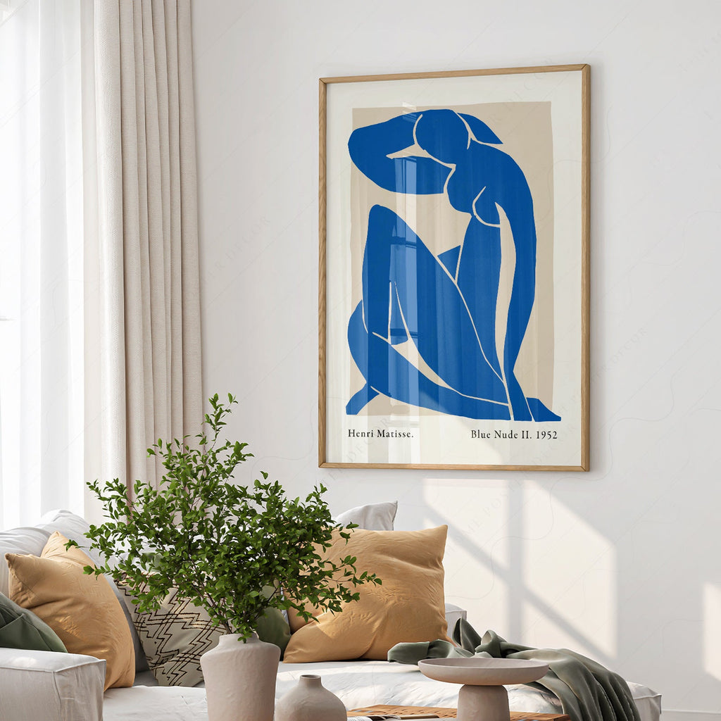 Henri Matisse Blue Nude II Art Print – Modern Wall Art Poster