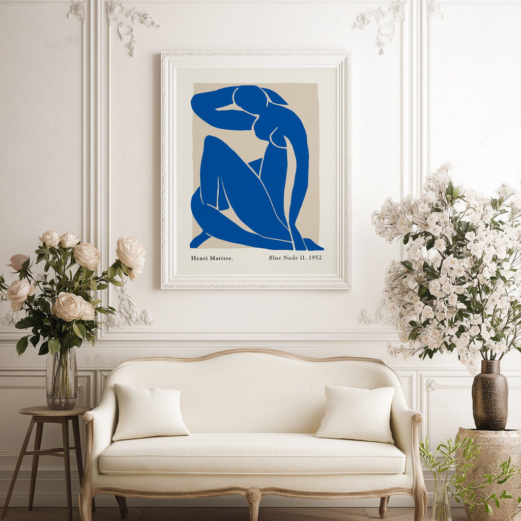 Henri Matisse Blue Nude II Art Print – Modern Wall Art Poster