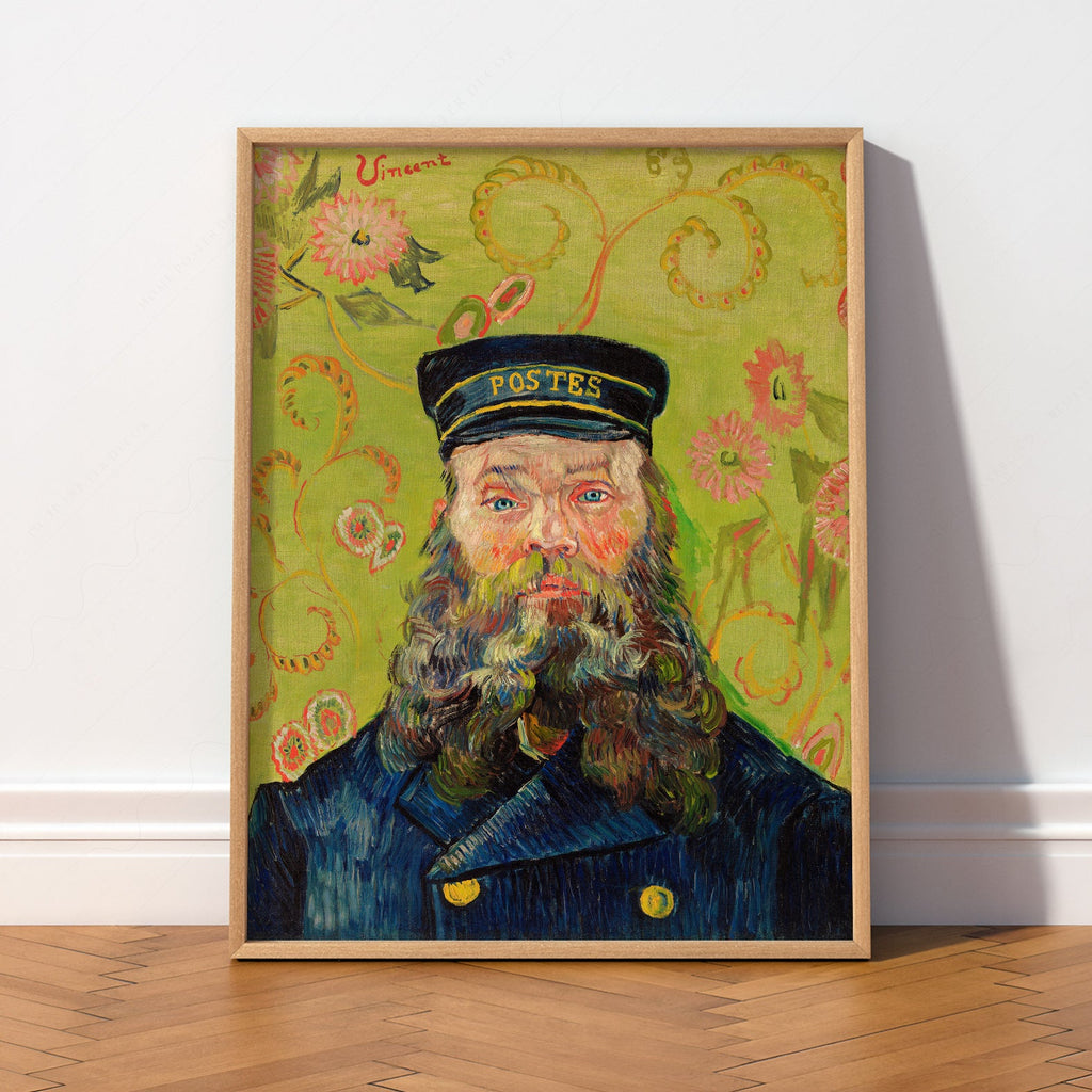 Vincent Van Gogh The Postman Joseph Roulin Art Print – Famous Painting Wall Art