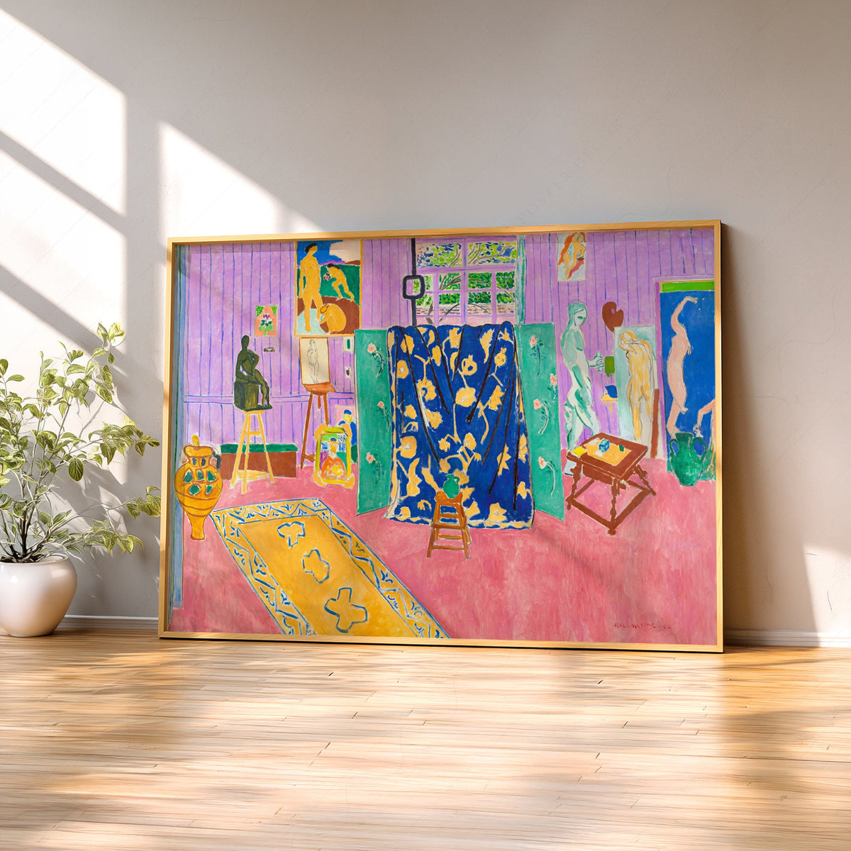 Henri Matisse The Pink Studio Art Print – Museum Wall Poster
