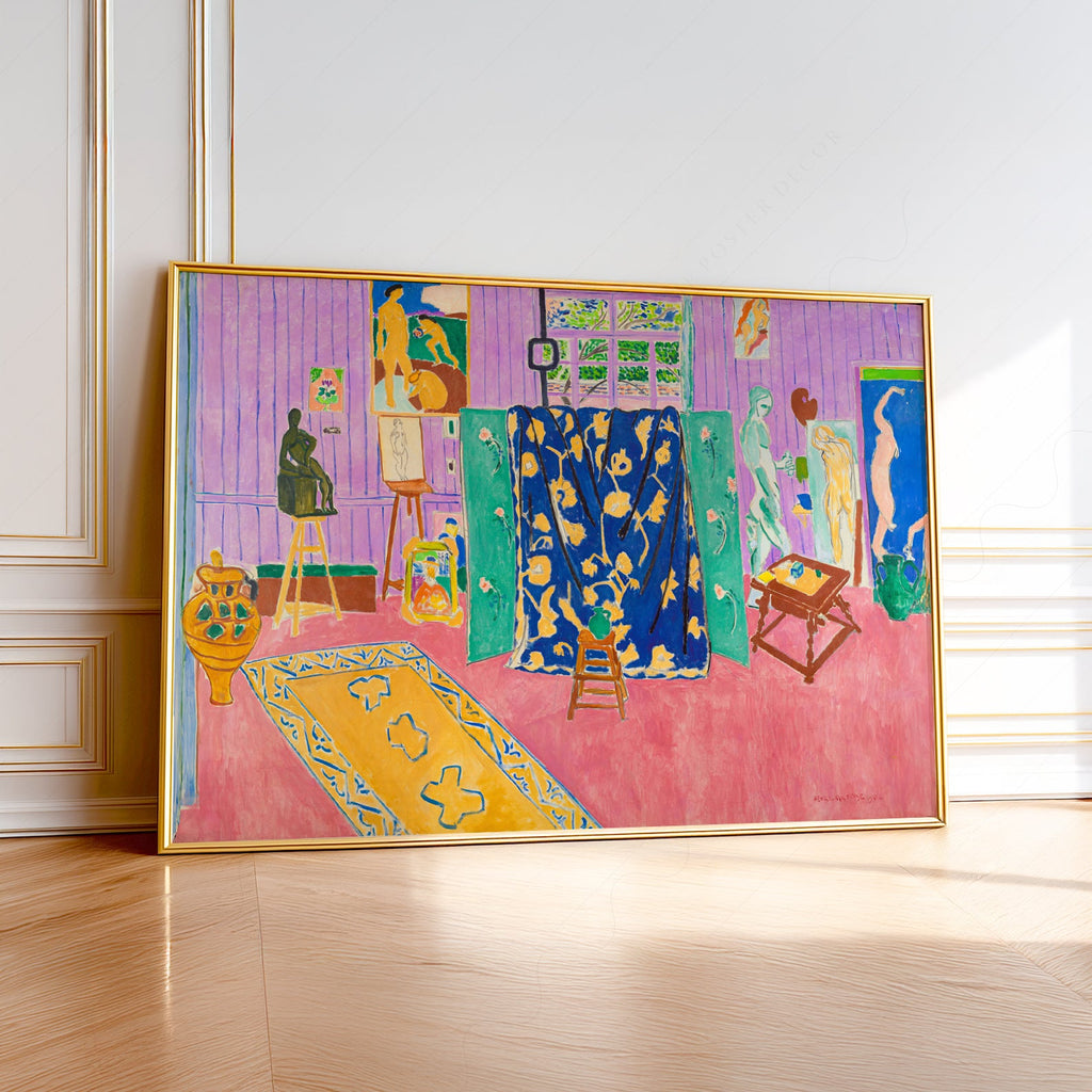 Henri Matisse The Pink Studio Art Print – Museum Wall Poster