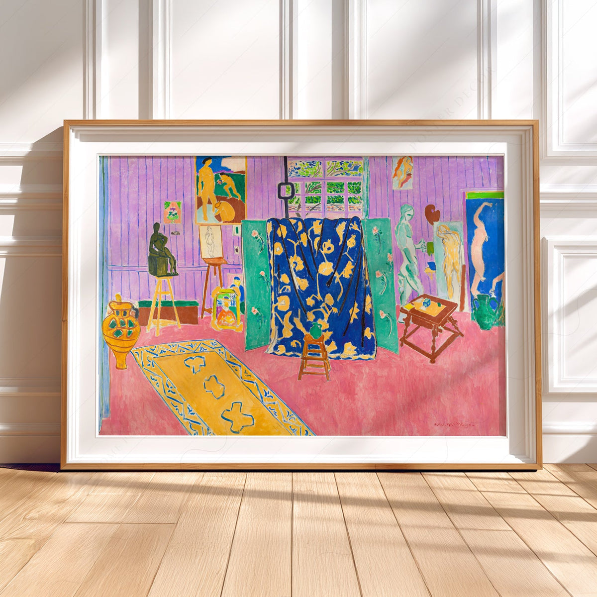 Henri Matisse The Pink Studio Art Print – Museum Wall Poster
