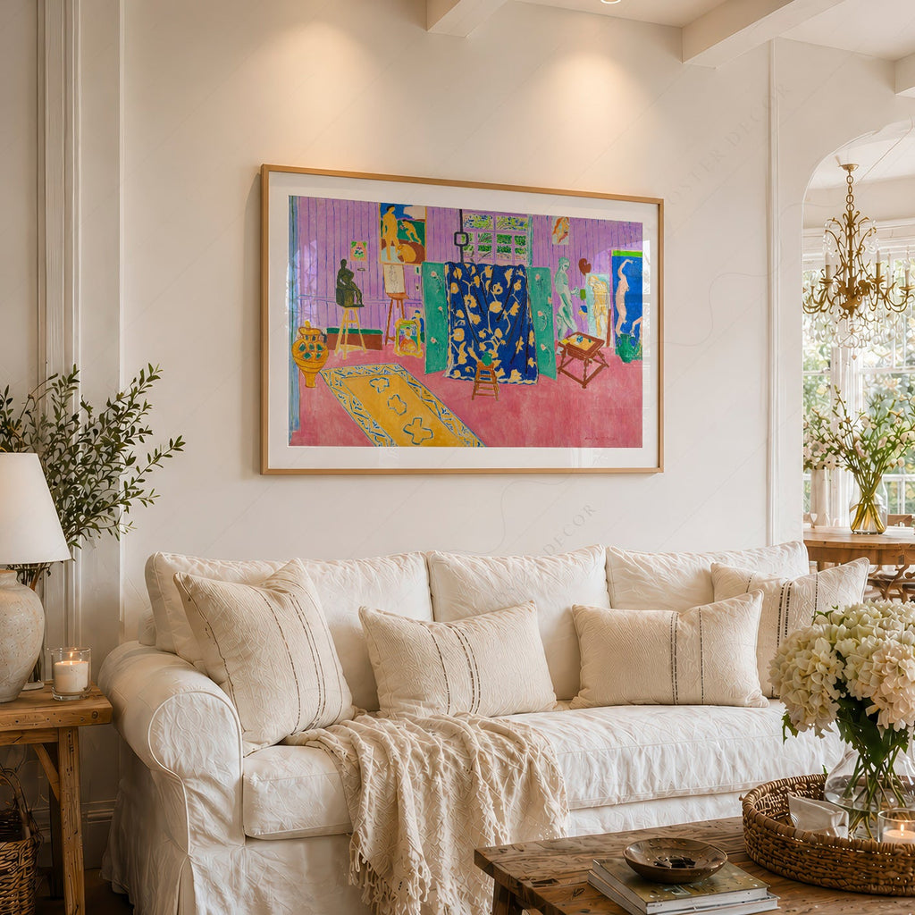 Henri Matisse The Pink Studio Art Print – Museum Wall Poster
