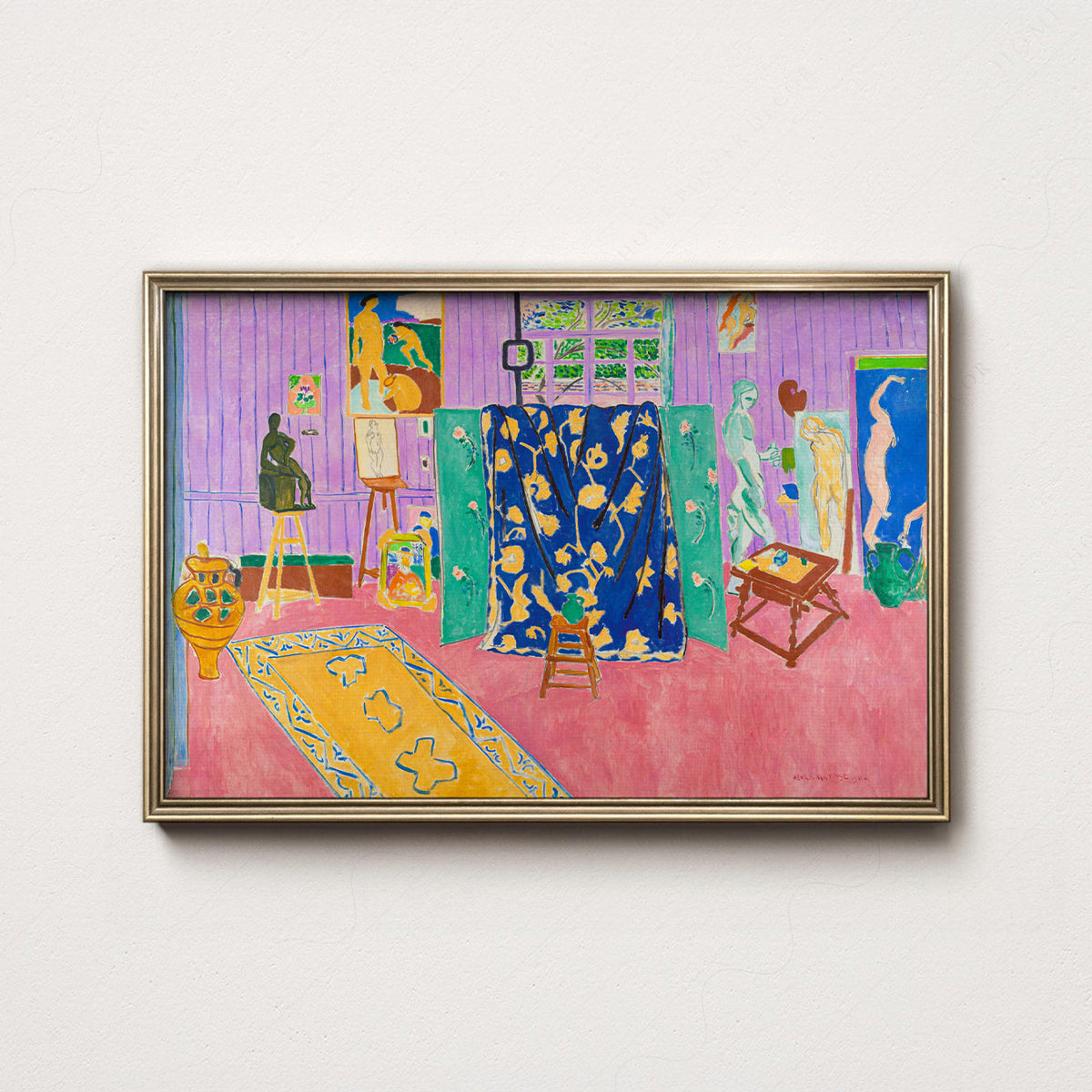 Henri Matisse The Pink Studio Art Print – Museum Wall Poster
