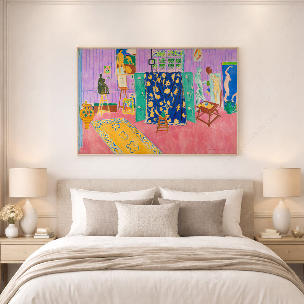 Henri Matisse The Pink Studio Art Print – Museum Wall Poster