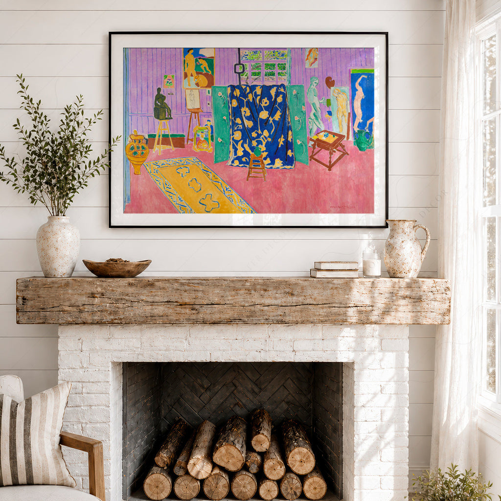 Henri Matisse The Pink Studio Art Print – Museum Wall Poster
